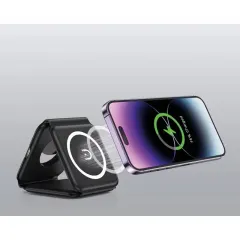 PWB-245-S Wireless 3lü Şarj İstasyonu