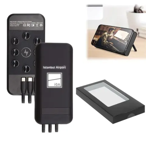 PB-4007 Siyah 10.000 mAh Powerbank – Powerbank