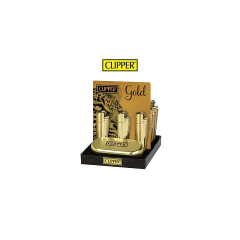 P1041 Clipper Gold Metal Çakmak – Çakmak