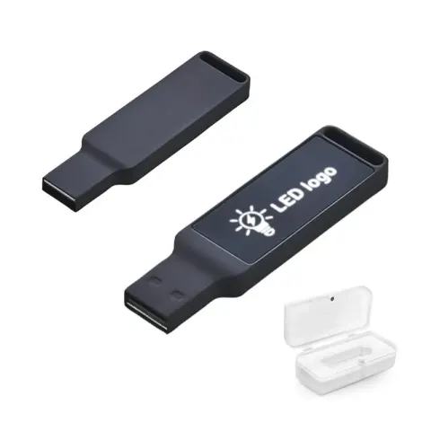 F-206-32 Siyah 32 GB Işıklı Usb Bellek – USB Bellekler