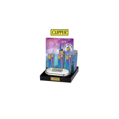 P1038 Clipper ICY Jet Metal Çakmak – Çakmak