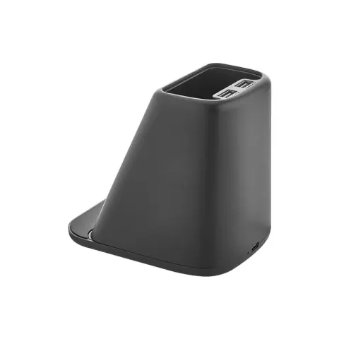 4280 Siyah Wireless Şarj & Kalemlik – Wireless Şarj İstasyonları