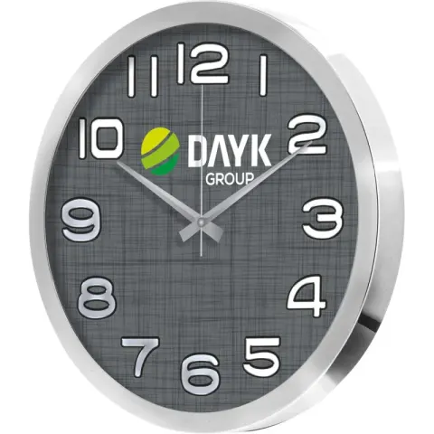 V30-920-BMZ Paslanmaz Metal Duvar Saati – Plastik Duvar Saatleri