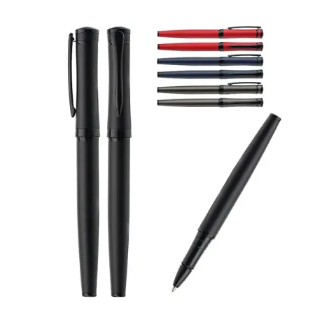 616-R Füme Metal Roller Kalem – Metal Tükenmez - Roller Kalemler