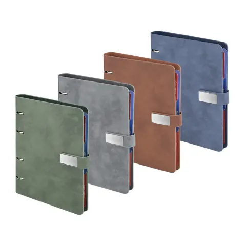 1480 Gri Termo Deri Tarihli Organizer (Ivory Kağıt) – Not Defterleri