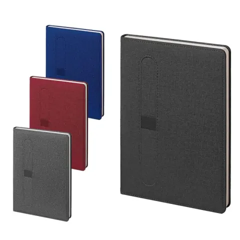 2425 Gri 15 x 21 Termo Deri Defter – Not Defterleri