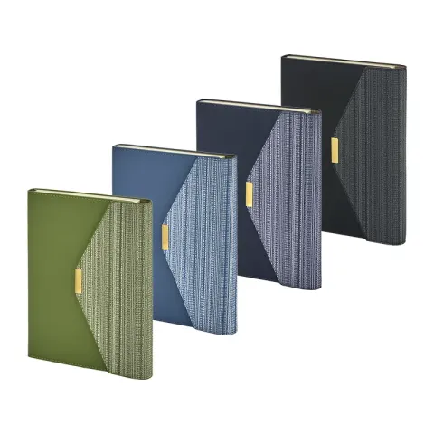 2442 Lacivert 15 x 21 Termo Deri Defter – Not Defterleri