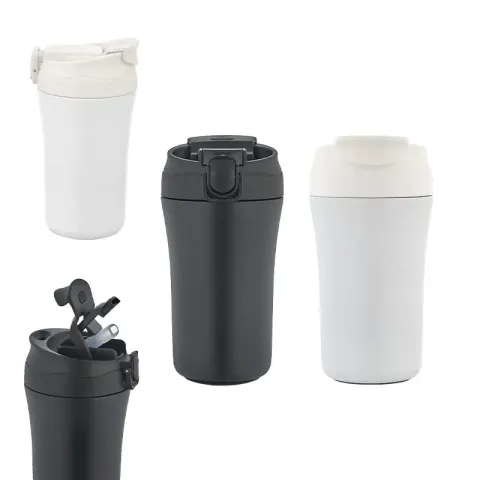 5335 Beyaz Çelik Termos / 400 ml – Termoslar