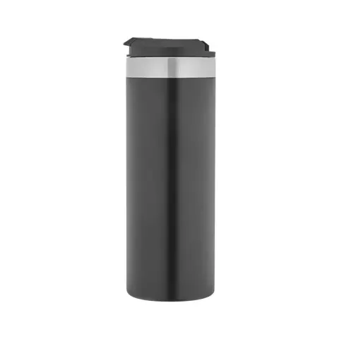 5345 Siyah Çelik Termos / 450 ml – Termoslar