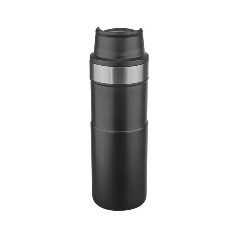 5347 Siyah Çelik Termos / 400 ml – Termoslar