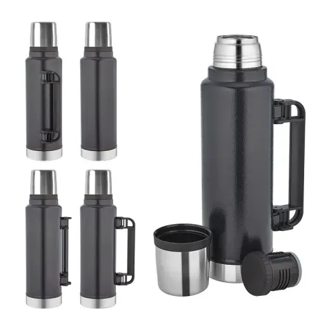 5341 Siyah Çelik Termos / 1450 ml – Termoslar