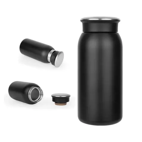5348 Siyah Çelik Termos / 350 ml – Termoslar