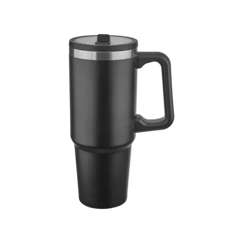 5352 Siyah Çelik Termos / 900 ml – Termoslar