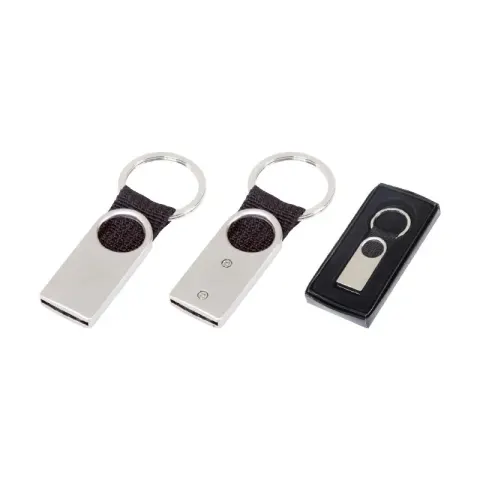 222 Krom-Siyah Tek Taraflı Metal Anahtarlık – Metal Anahtarlıklar