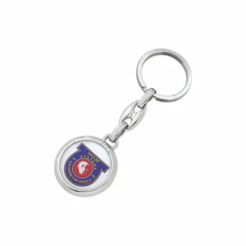 810-KHL Krom Çift Taraflı Metal Anahtarlık – Metal Anahtarlıklar