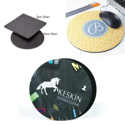 5874 Yuvarlak Standart Yuvarlak Mouse Pad – Mousepad
