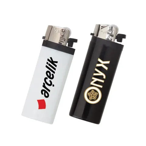 YMN-216 Beyaz I-Lighter Midi Taşlı Siboplu Çakmak – Koko Çakmak
