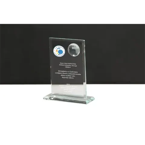 EKT-127 Kristal Plaket – Kristal Plaketler