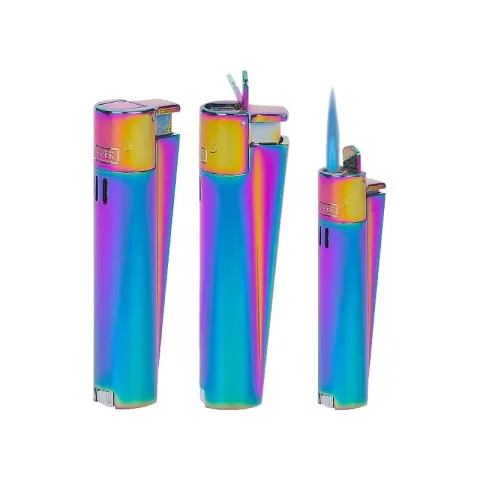 MJ-121 Mix-Icy Clipper Metal Turbo Siboplu Çakmak – Clipper Metal Çakmak