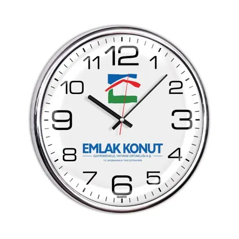 530-M Uni Metalize Duvar Saati – Duvar Saatleri