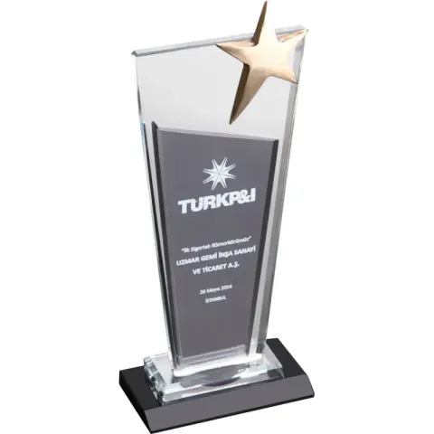 EKT-215 Kristal Plaket – Kristal Plaketler