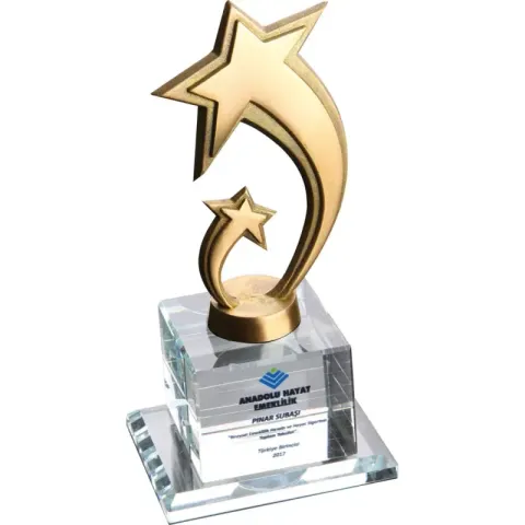 EKT-230 Kristal Plaket – Kristal Plaketler