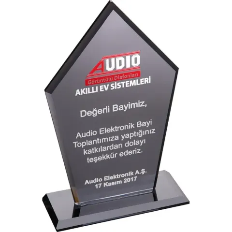EKT-161-FM Kristal Plaket – Kristal Plaketler