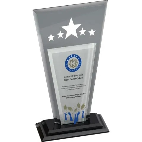 EKT-360 Kristal Plaket – Kristal Plaketler