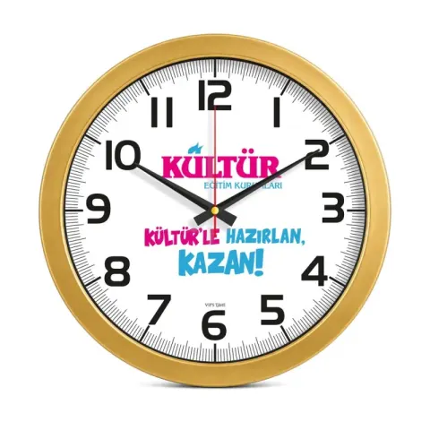 V30-570-A Metalize Duvar Saati – Metalize Duvar Saatleri