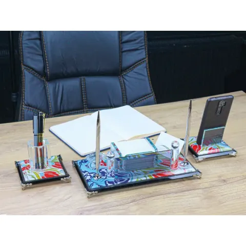 KM-300 3lü Kristal Masa Seti – Masa Setleri