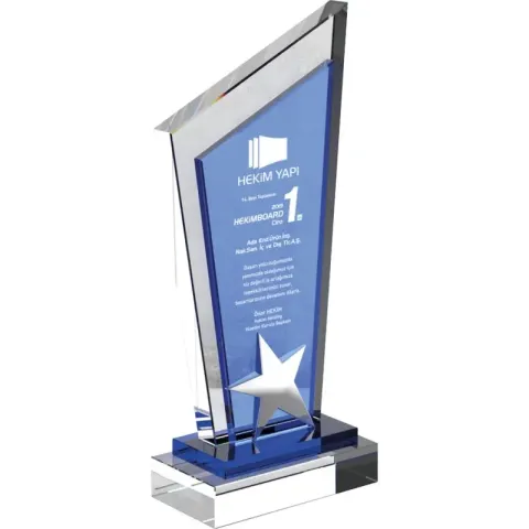 EKT-770 Kristal Plaket – Kristal Plaketler